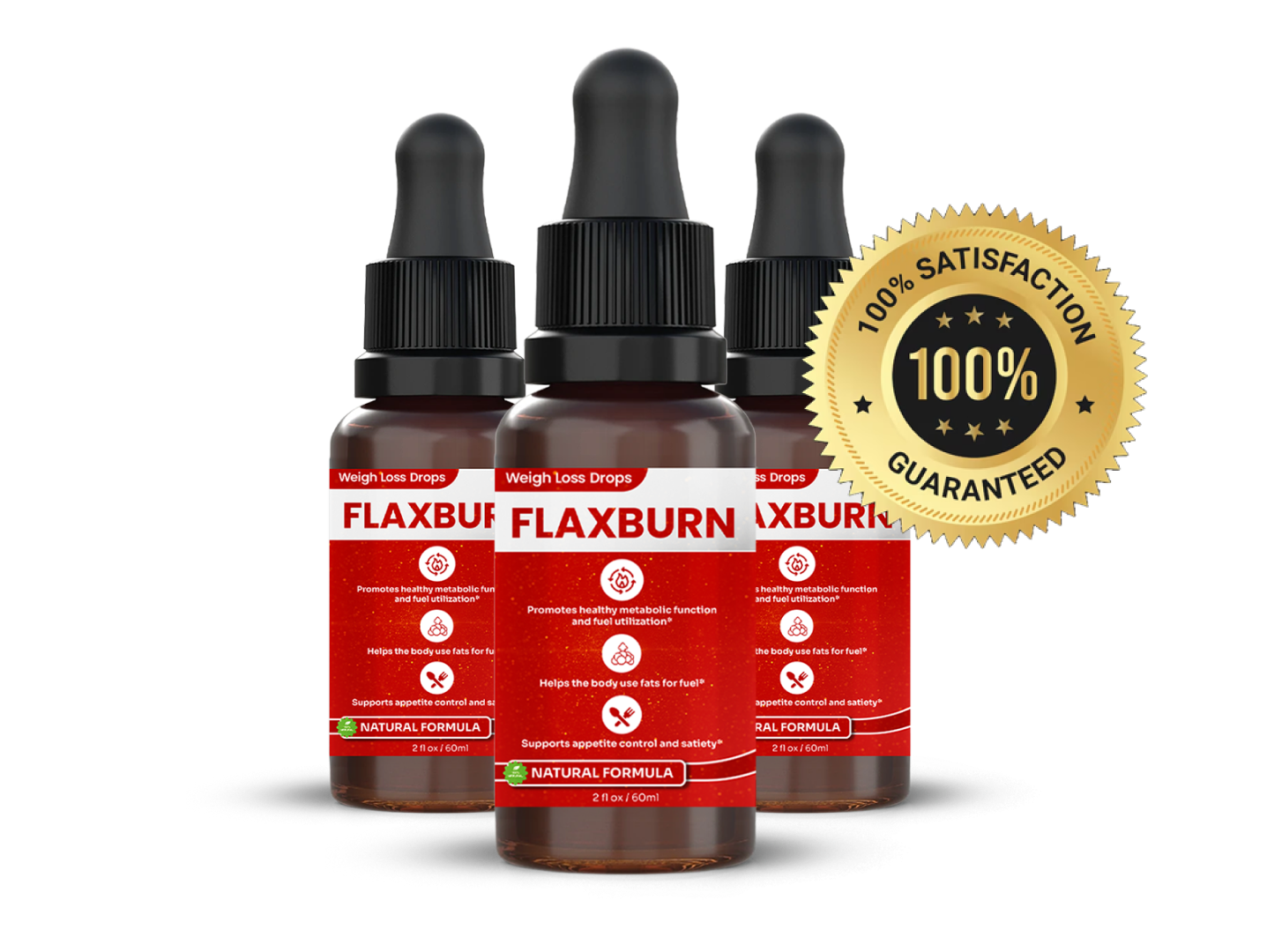 FlaxBurn 3 Bottle Pack